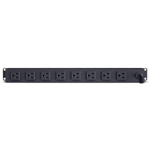 CyberPower CPS815RMS Rackmount surge protector, 15-Amp, 1800 Joules, 8 NEMA 5-15R outlets